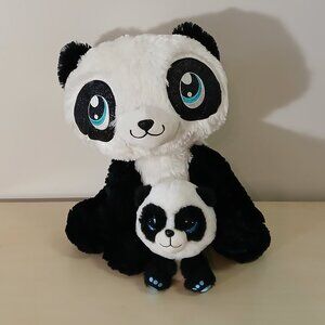 Set of 2 cute plush pandas!